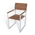 Fauteuil en bois et métal Suédois