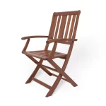 Fauteuil confortable en bois TAMPA