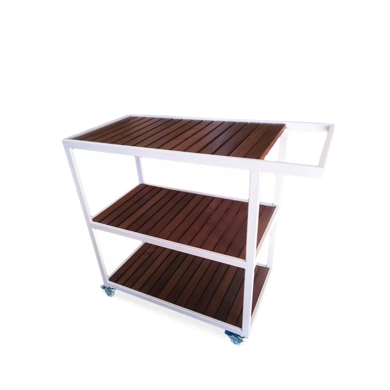 Mini bar SUÈDOIS en bois et métal - Greencorner Groupe