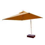 Parasol excentré modèle jardin 2,5×2,5 m - Greencorner Groupe