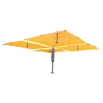 Parasol excentré quadruple en aluminium - Greencorner Groupe