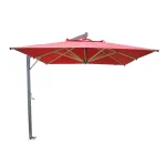 Parasol excentré simple en aluminium - Greencorner Groupe