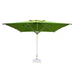 Parasol metallique carré en aluminium 3x3m - Greencorner Groupe