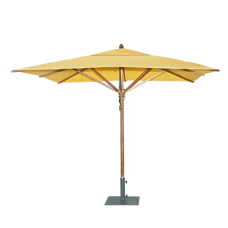Parasol carré interchangeable central 3×3 m - Greencorner Groupe