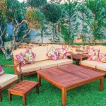 Salon de jardin en bois - Greencorner Groupe